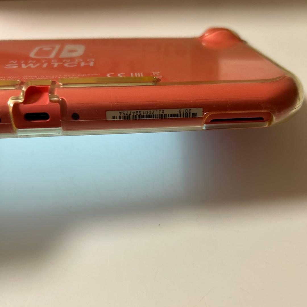 Nintendo Switch Lite ピンク 本体のみ　箱、ケース付き