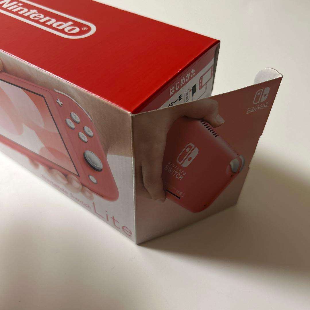 Nintendo Switch Lite ピンク 本体のみ　箱、ケース付き