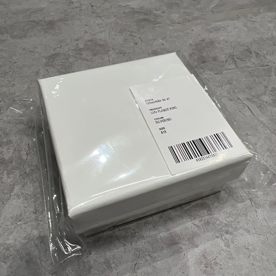 【新品未開封】Llife FLAQUE RING サイズ#18