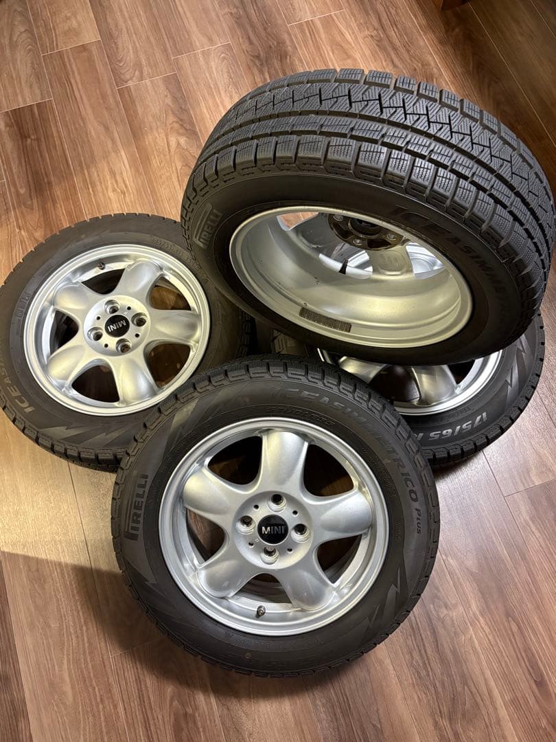  MINI 純正ホイール+スタッドレス r55r56r57r58r59他