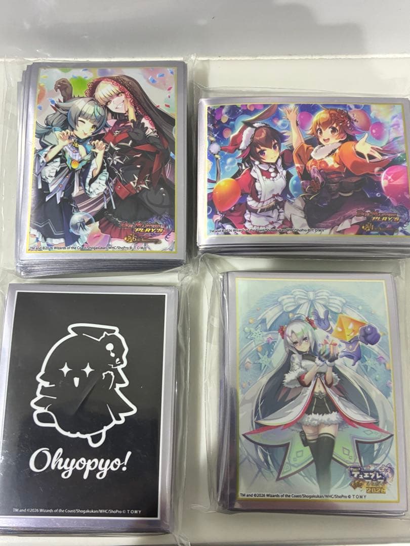 デュエプレフェス限定スリーブ　４種セット