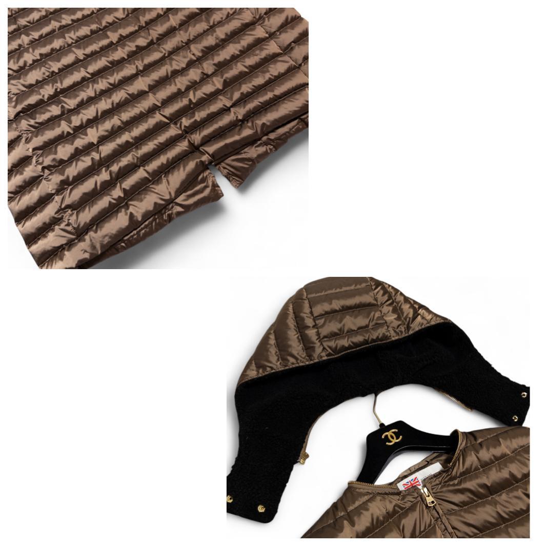 Traditional Weatherwear ダウンコート ボアフード 34