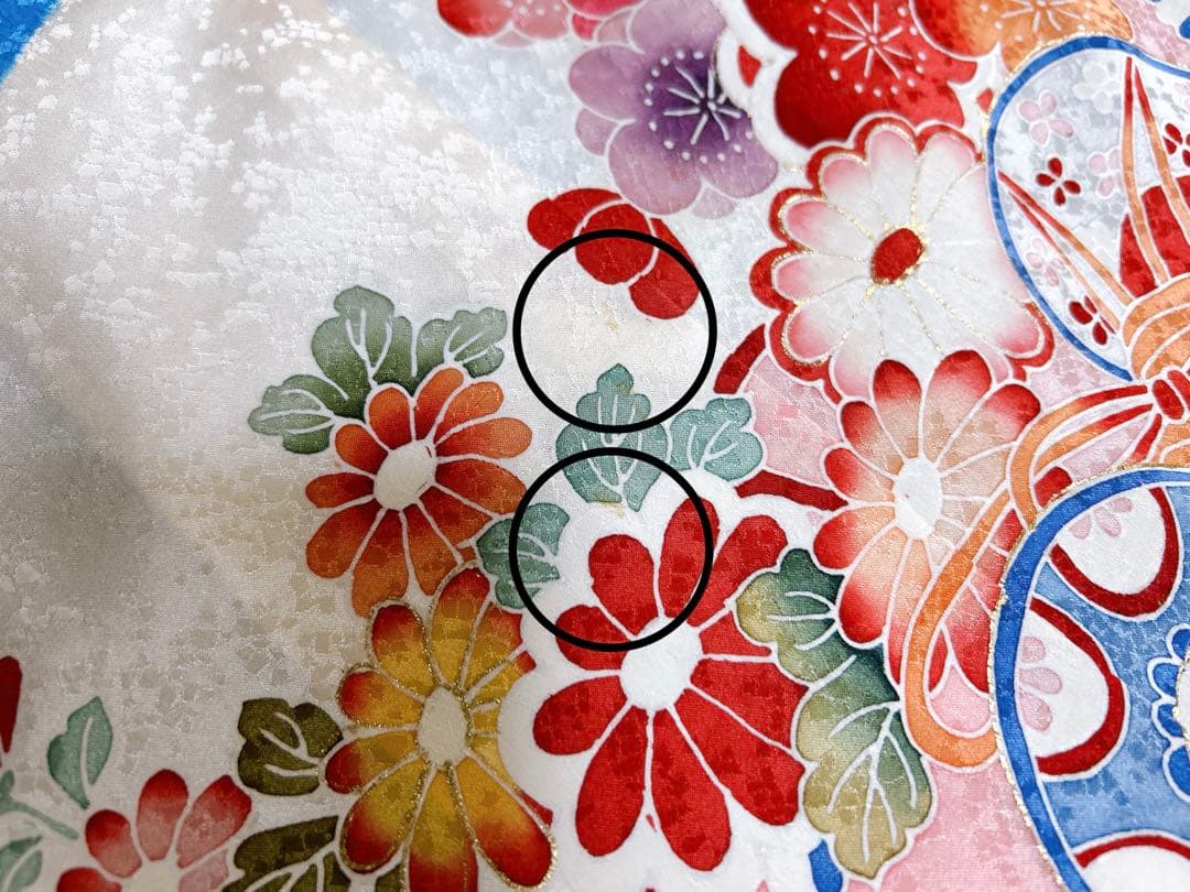 本格!!絞り正絹着物♡七五三　7歳　女の子　フルセット　一式　水色　ピンク