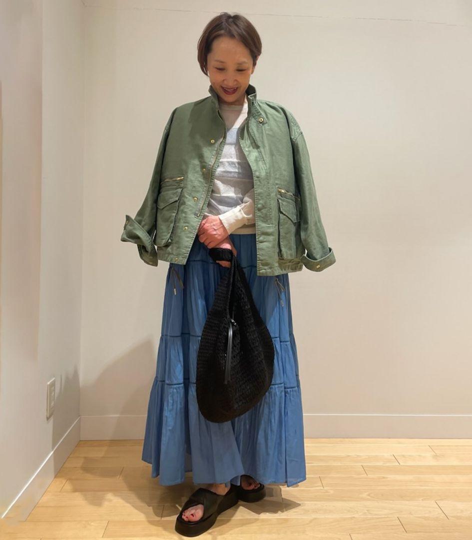 新品✨エリオポールミリタリーショートブルゾン