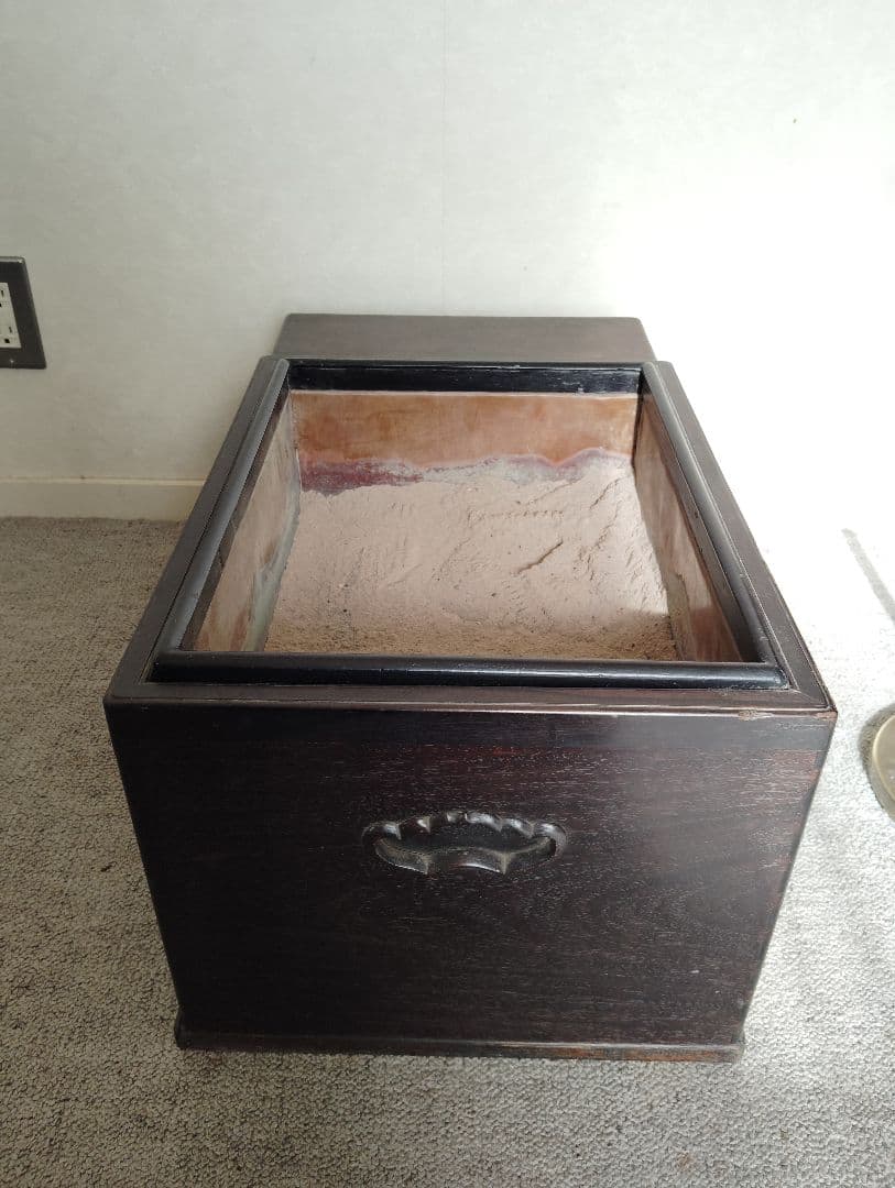 長火鉢　唐木造　江戸火鉢・関東型