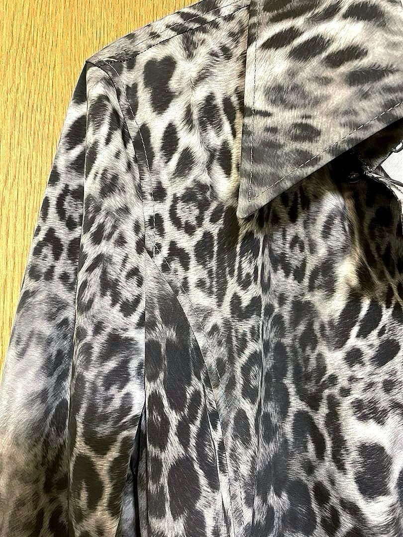 TORNADO MART 総柄レオパード ロングコート