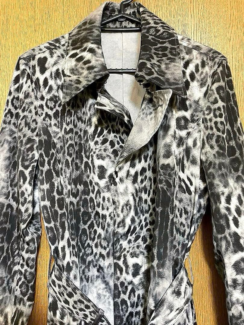 TORNADO MART 総柄レオパード ロングコート