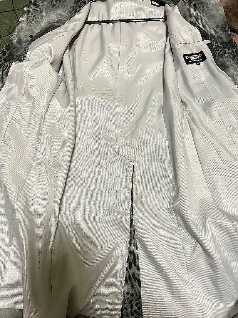 TORNADO MART 総柄レオパード ロングコート