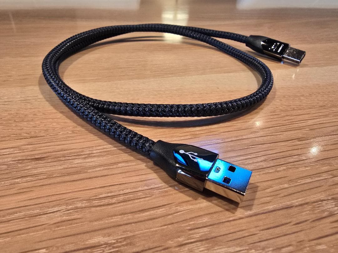 AudioQuest USBケーブル USB2/CAR/0.75M 中古美品