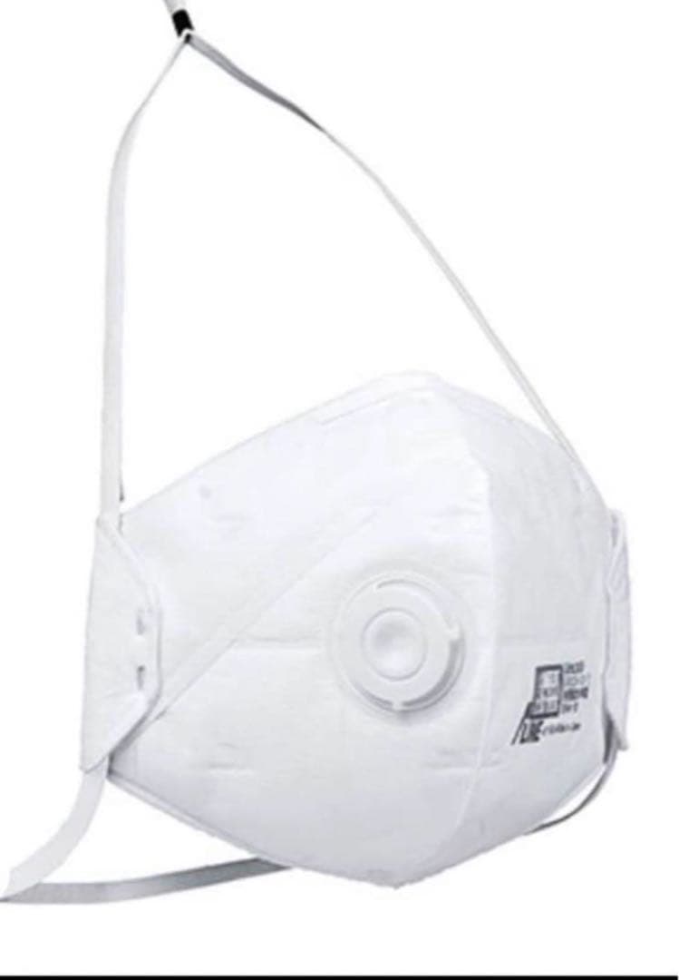 防塵マスク 7DD02V-S2-2K . 10袋 (100 個)