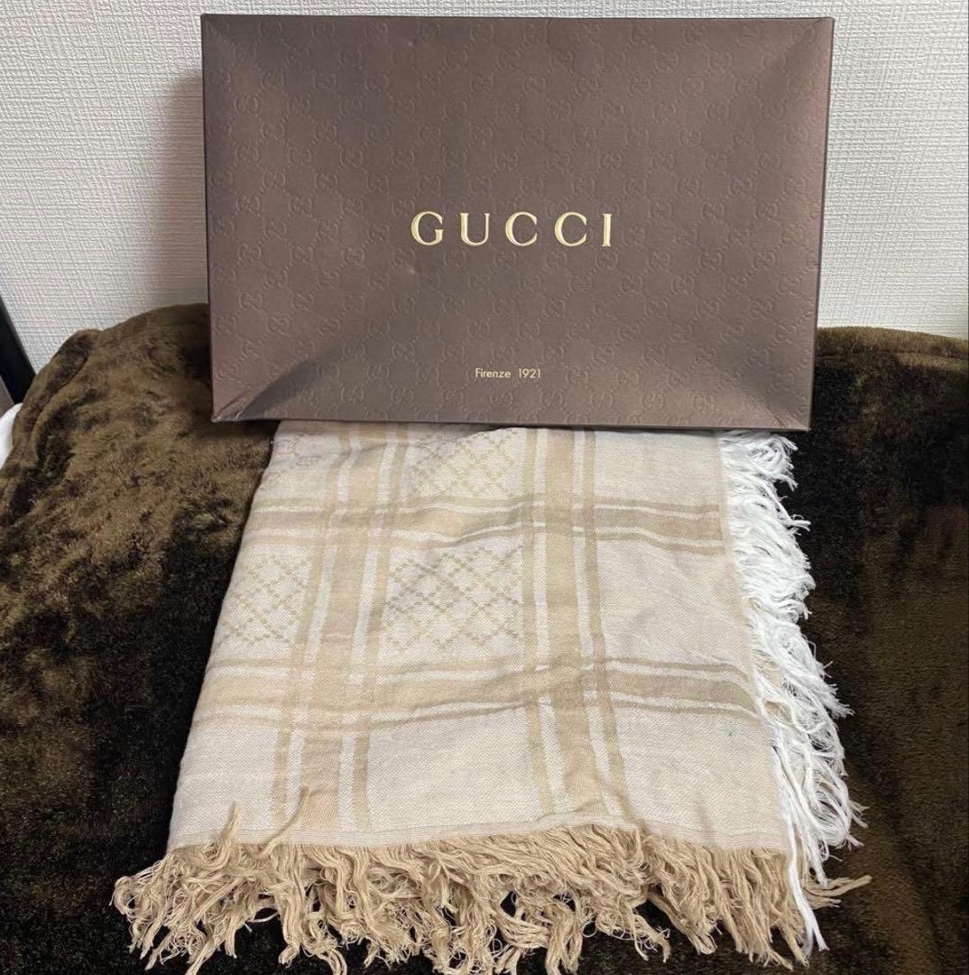 きゃらめる★GUCCI アフガンストール　箱無し