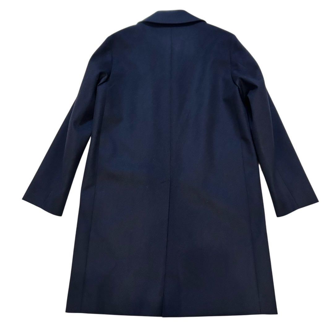 新品 マッキントッシュフィロソフィー ステンカラーコート ヘリンボーン カシミヤ