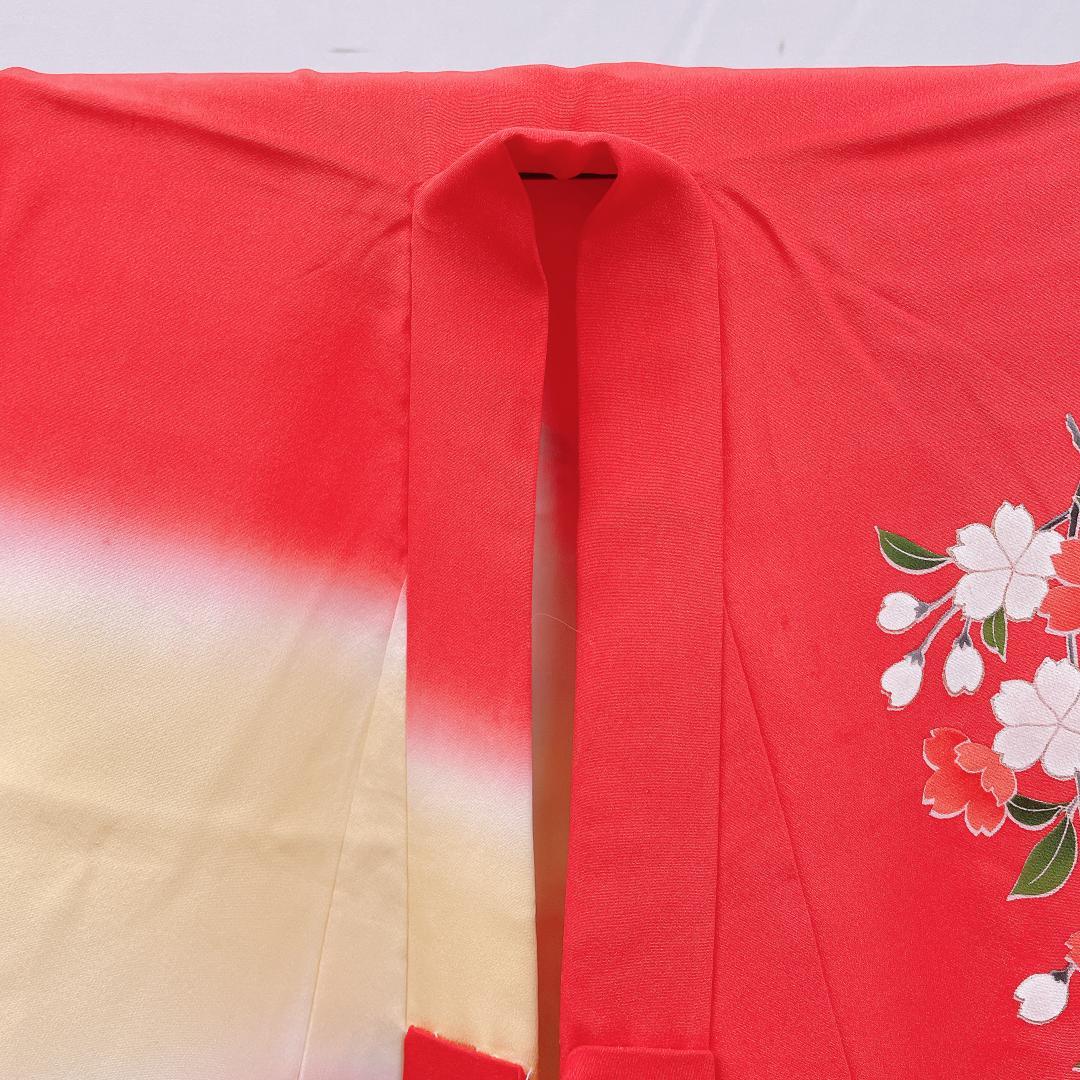 Y★3976★ 子供着物 襦袢付き 一つ身 女の子 七五三 3才