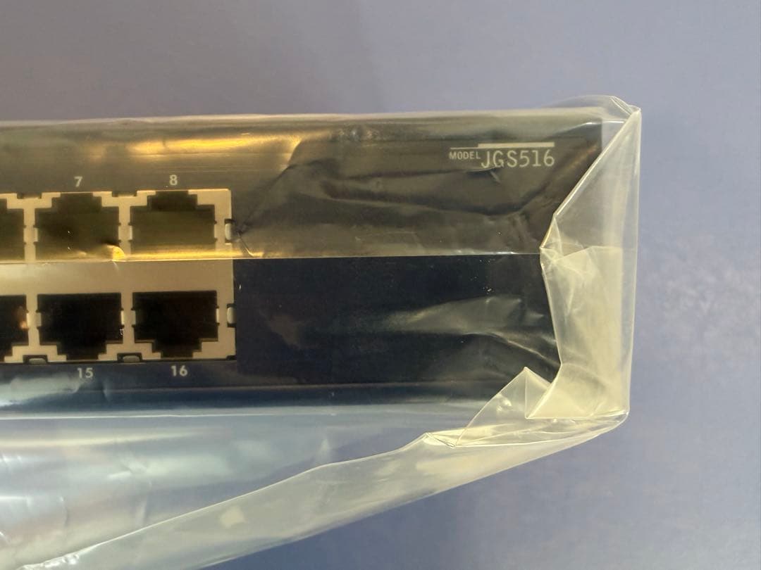 NETGEAR JGS516 16ポート ギガビットスイッチ