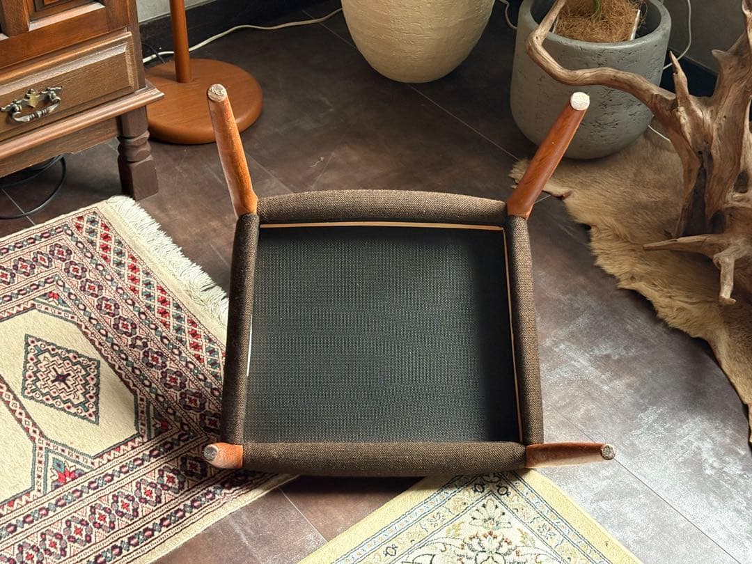 ①J.L. Møllers JLモラー　北欧ヴィンテージチェア　チーク材　NZ