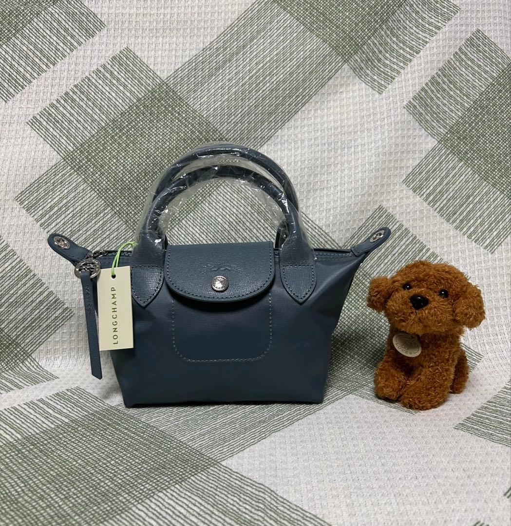 《LONGCHAMP》プリアージュ トップハンドバッグ　XS/ブルー