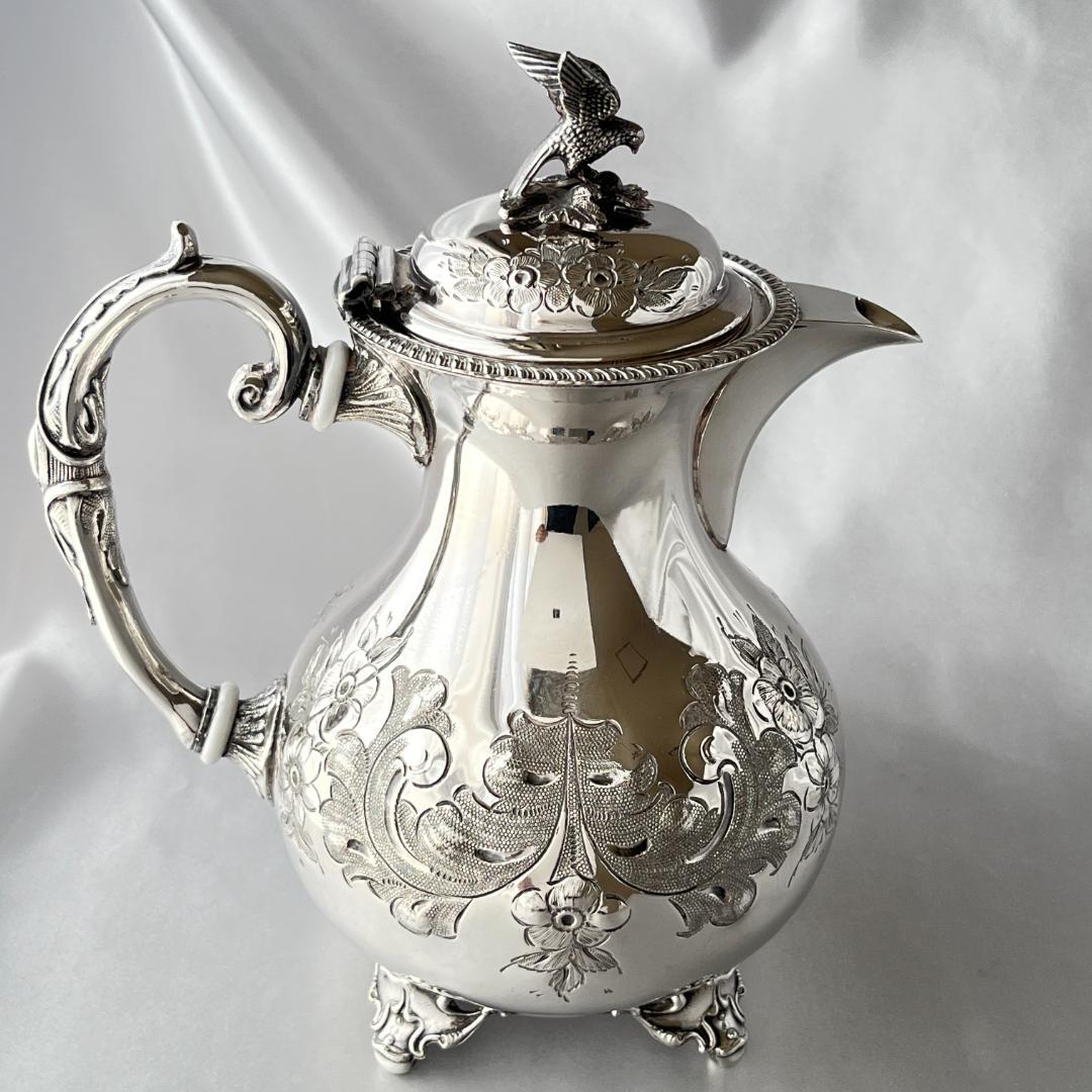 【John Turton】 ファルコンのティーセット 4点 ティーポット/ジャグ