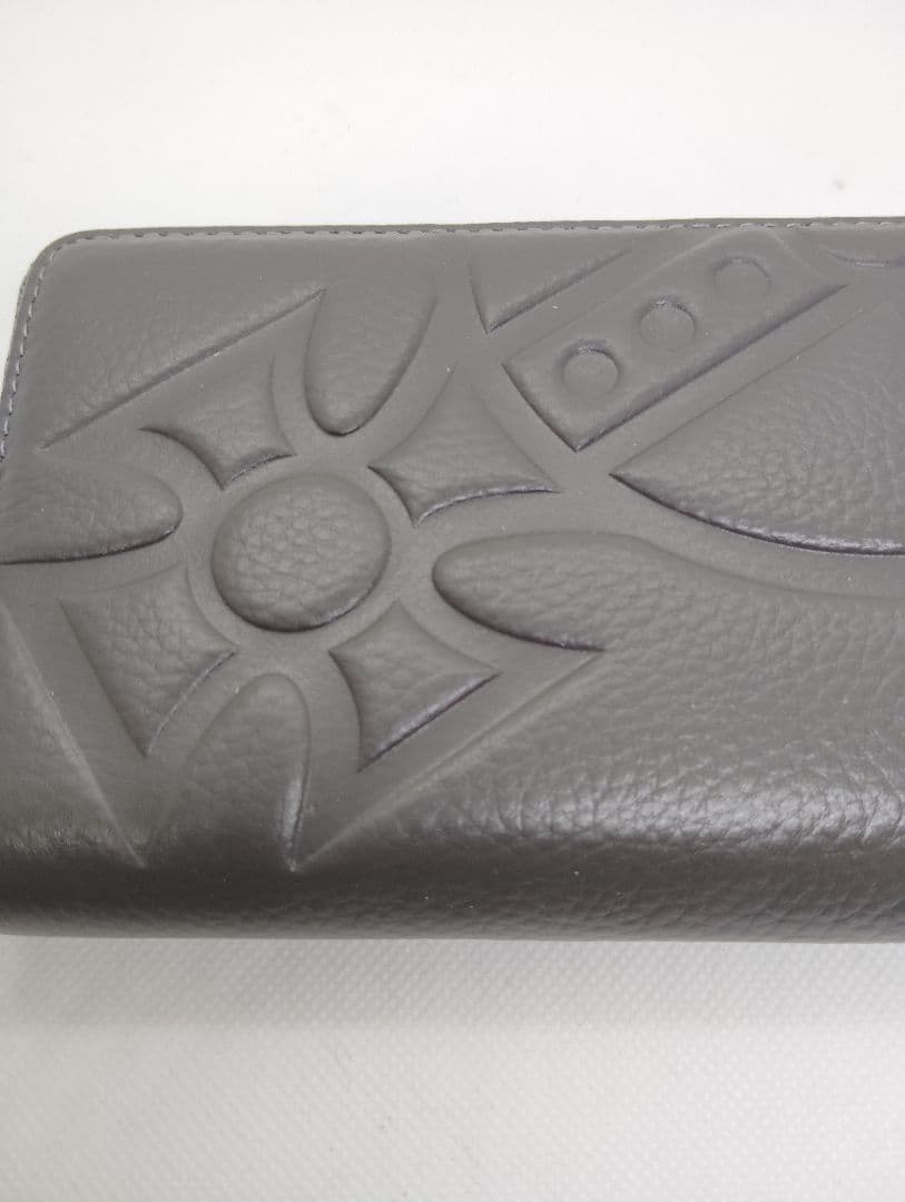 11/30までの特価！袋箱付き新品ヴィヴィアンウエストウッド長財布ダークグレイ