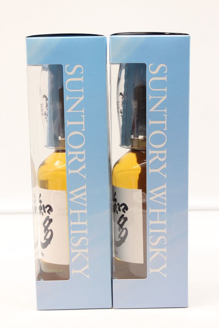 【未開栓】知多 ウイスキー グラス付き 箱入り 700ml 43% 2本 ③