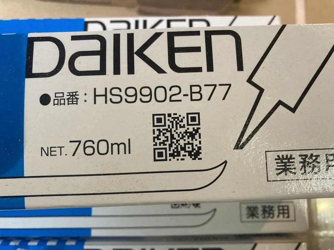 ダイケン HS902-877 一般用ボンド 760ml　5本　カートリッジタイプ