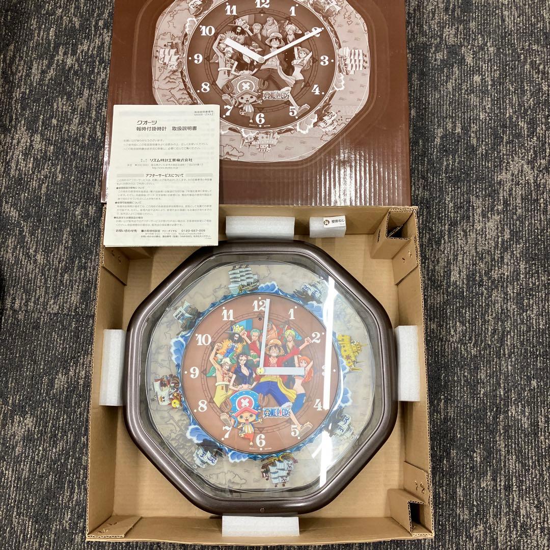 【希少】ワンピース からくり時計 4MH880-M06 掛け時計