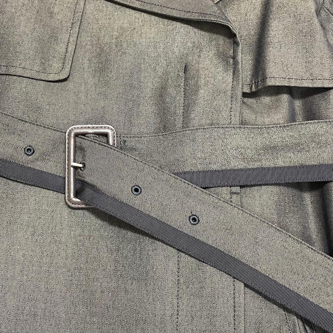 AMERI アメリ　MINIMAL FLARE LONG TRENCH COAT