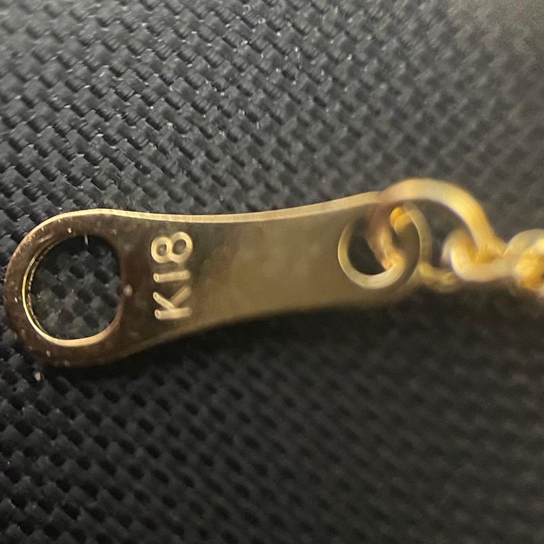 E*i様 K18喜平ブレスレット　チェーンブレスレット　喜平　18金　750 ホ