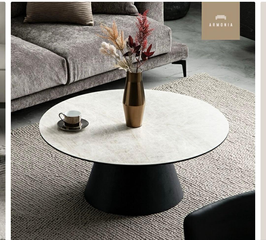 アルモニア　センターテーブル　円形　おしゃれ