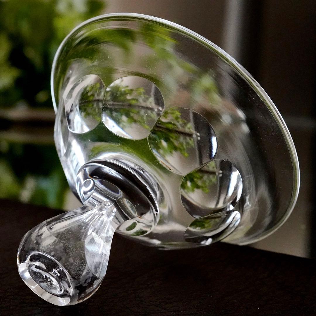 オールド サンルイ ボンボニエール★シュガーボウル 美品アンティーク クリスタル