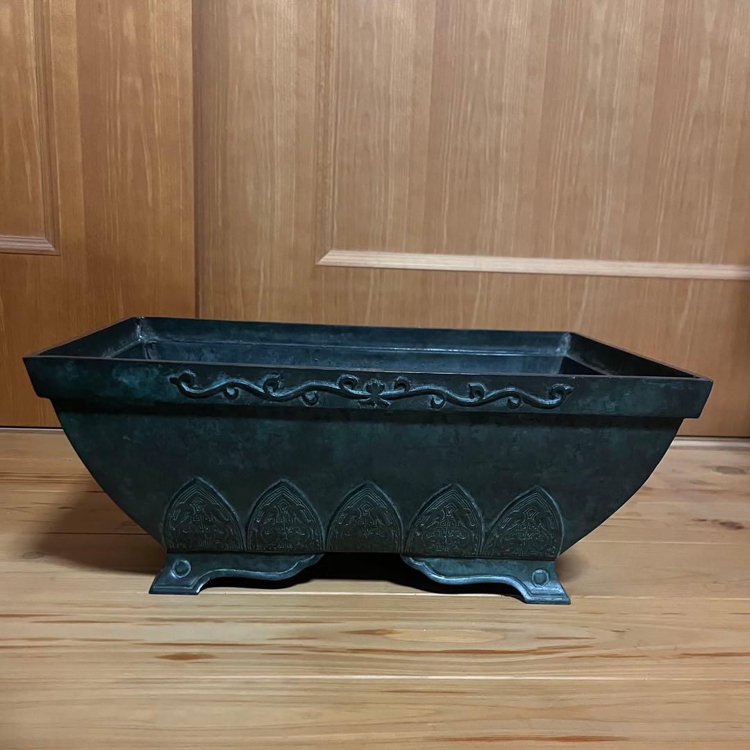 池坊　銅器　砂鉢【購入前コメントください】