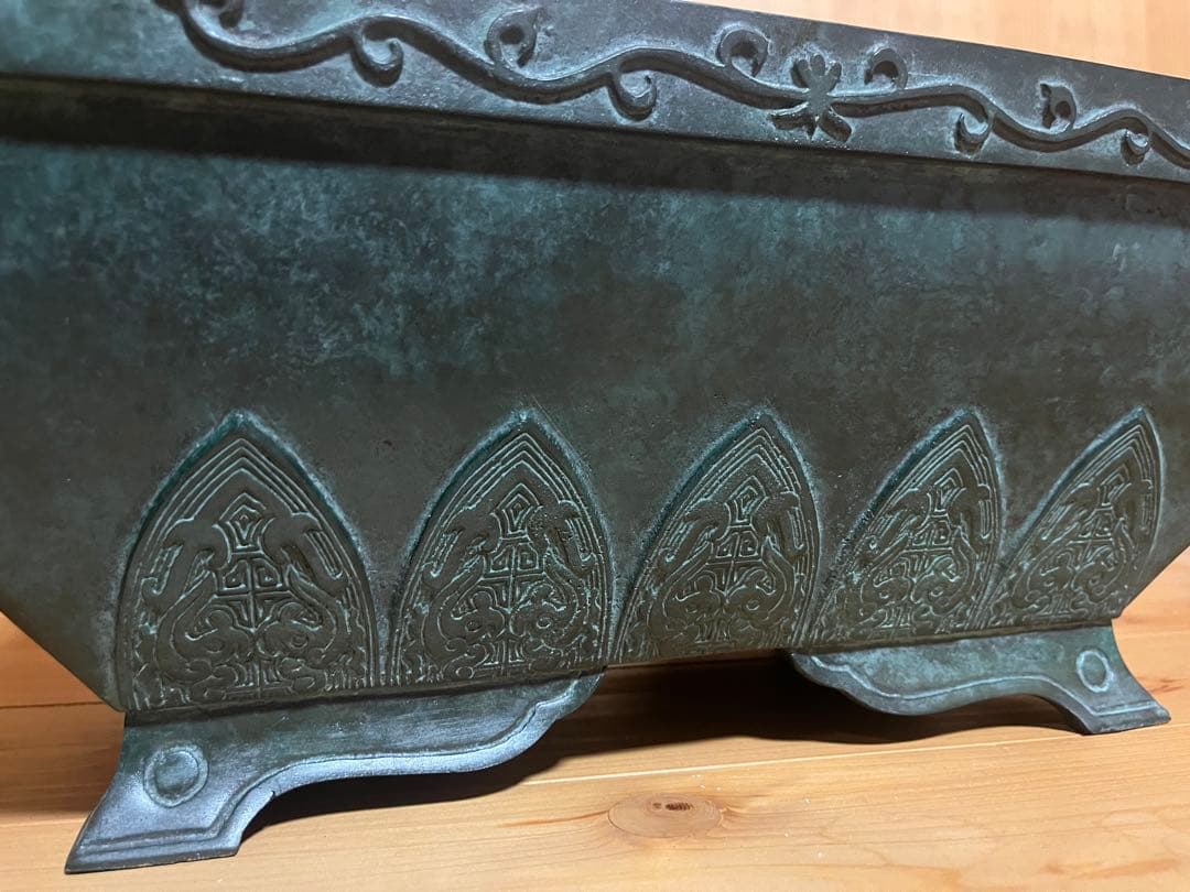 池坊　銅器　砂鉢【購入前コメントください】