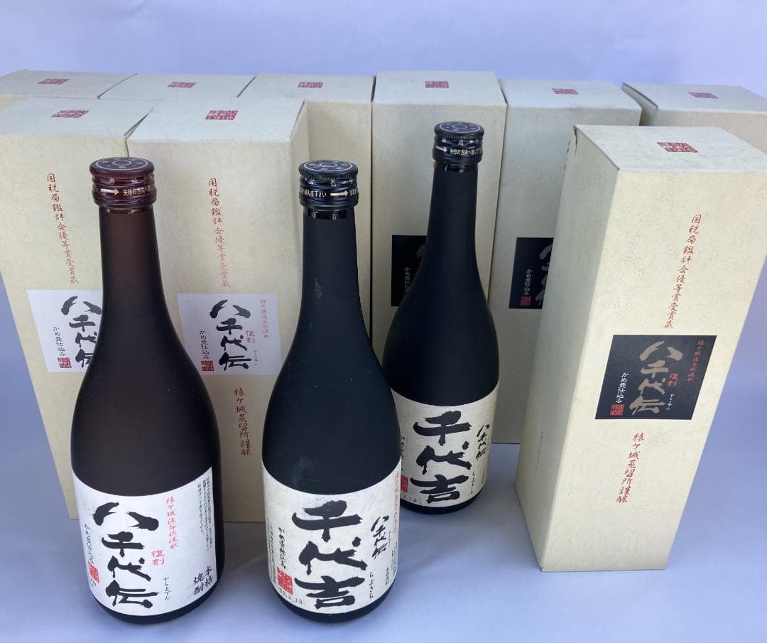 八千代伝（白/黒）千代吉 アソート 本格焼酎 720ml 12本セット