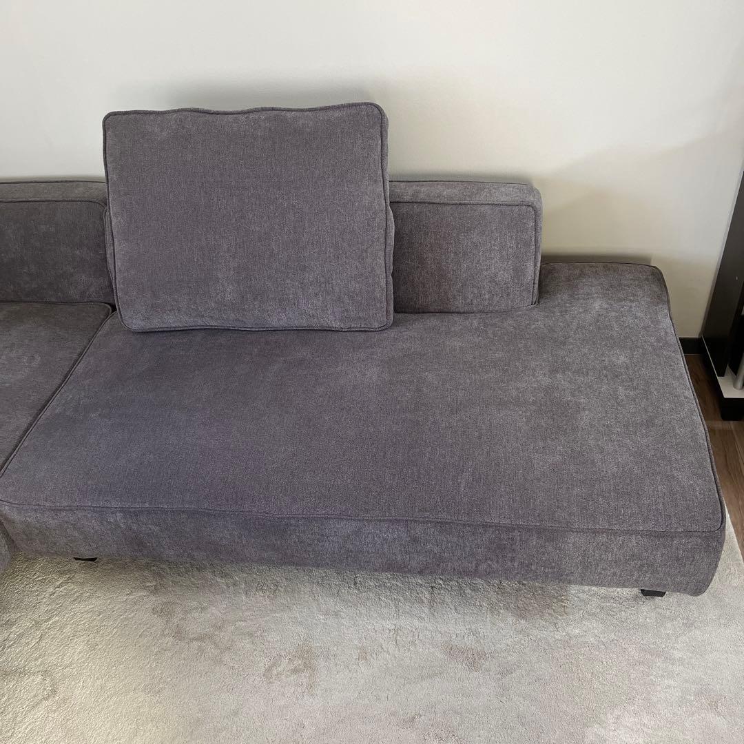 L字型ソファ②(こちらのみ購入可)