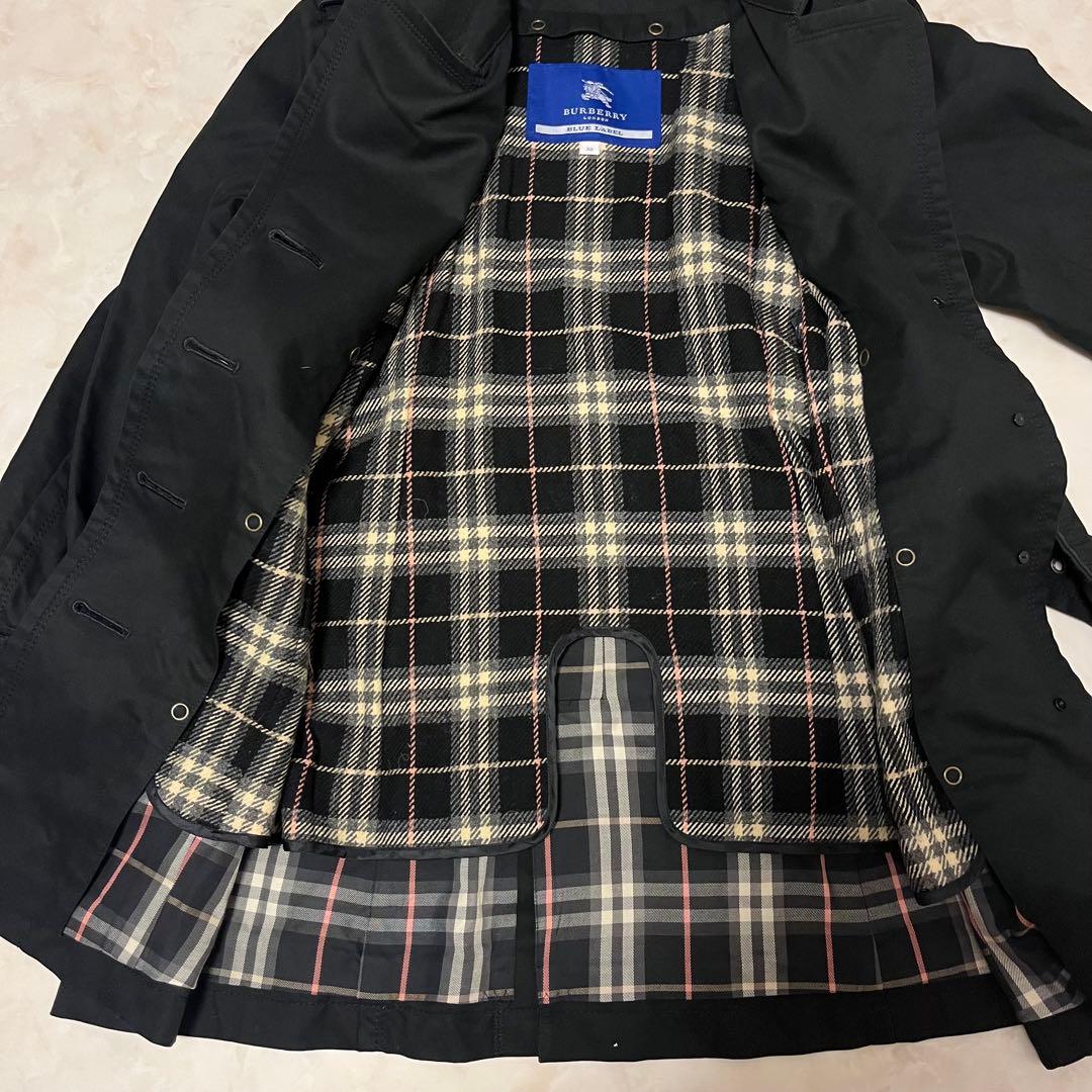 BURBERRY BLUE LABEL トレンチコート　ライナーノバチェック