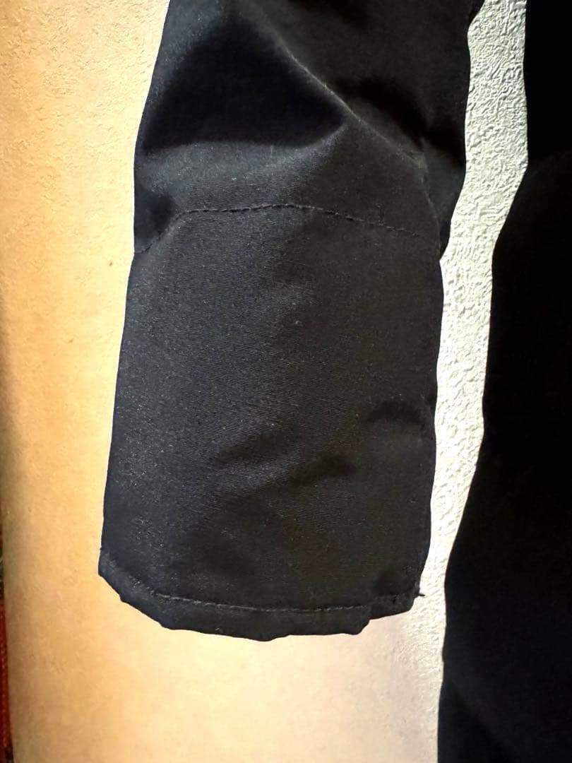 DANTON（ダントン）フードファー付きロングダウンジャケット36ブラック