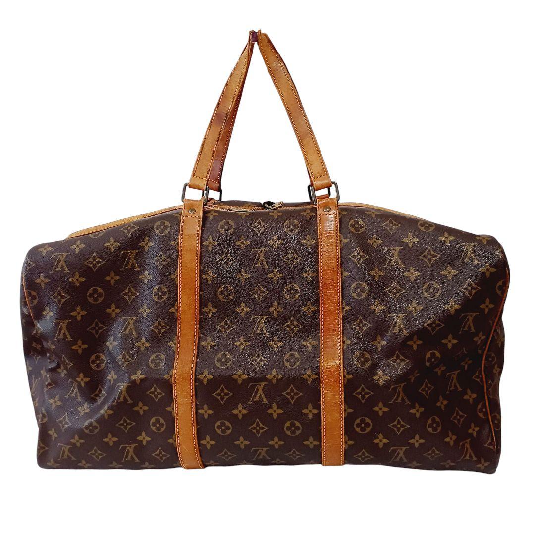 ルイヴィトン モノグラム サックスプール55 ボストン M41622 真贋済