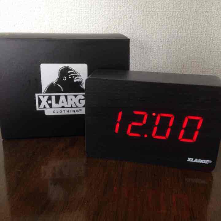 X-LARGE 置き時計 非売品