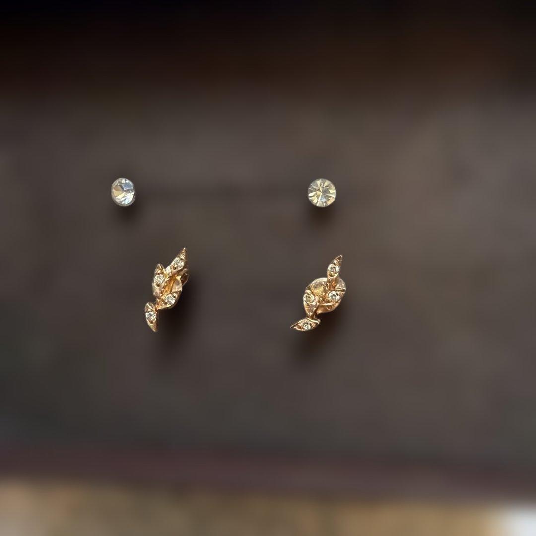 agete ピアス K10