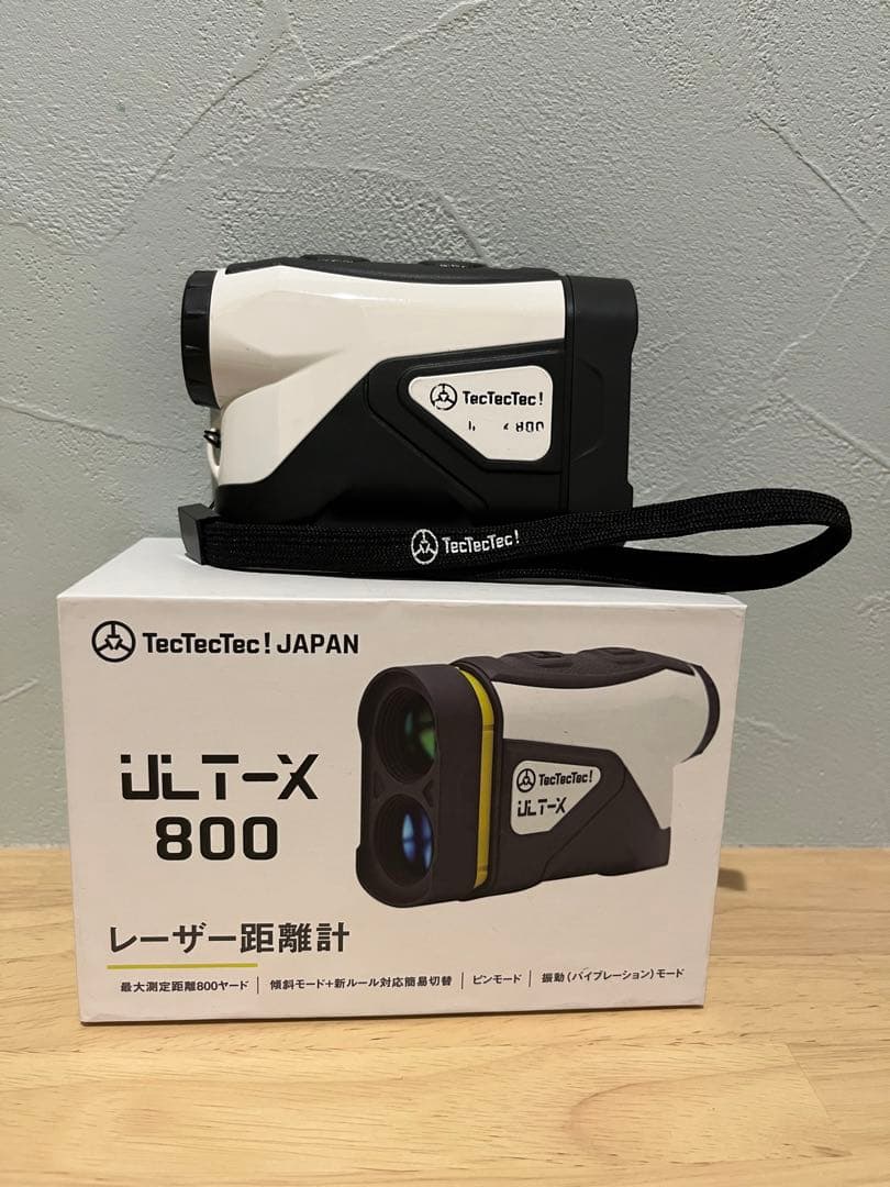 TecTecTec 距離測定器 ULTX800 ゴルフ用レーザー距離計
