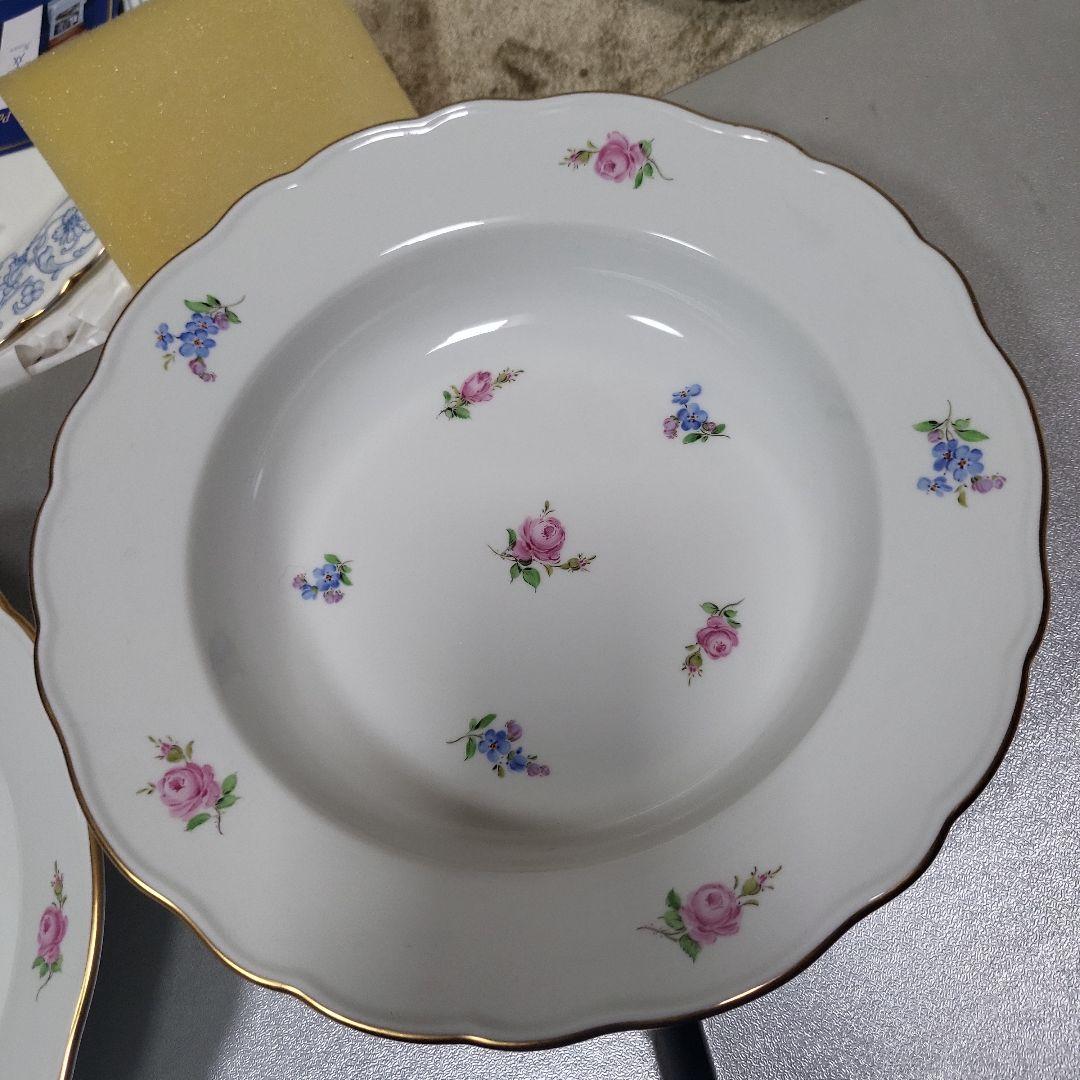 マイセン　小花散らし　スーププレート　6枚セット