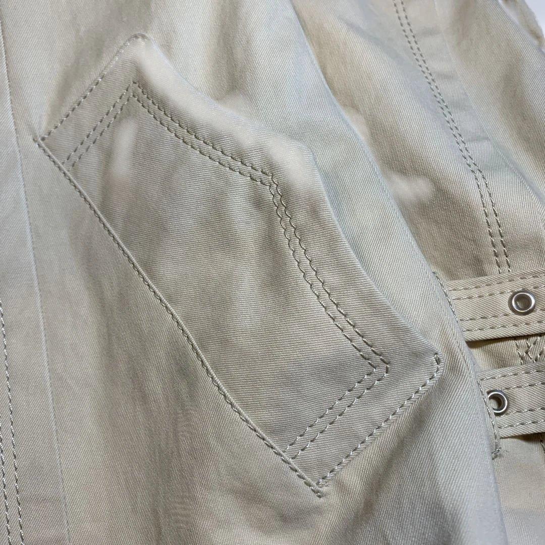 ☆バーバリーブルーレーベル トレンチコートノバチェック ミドル丈 ショート38