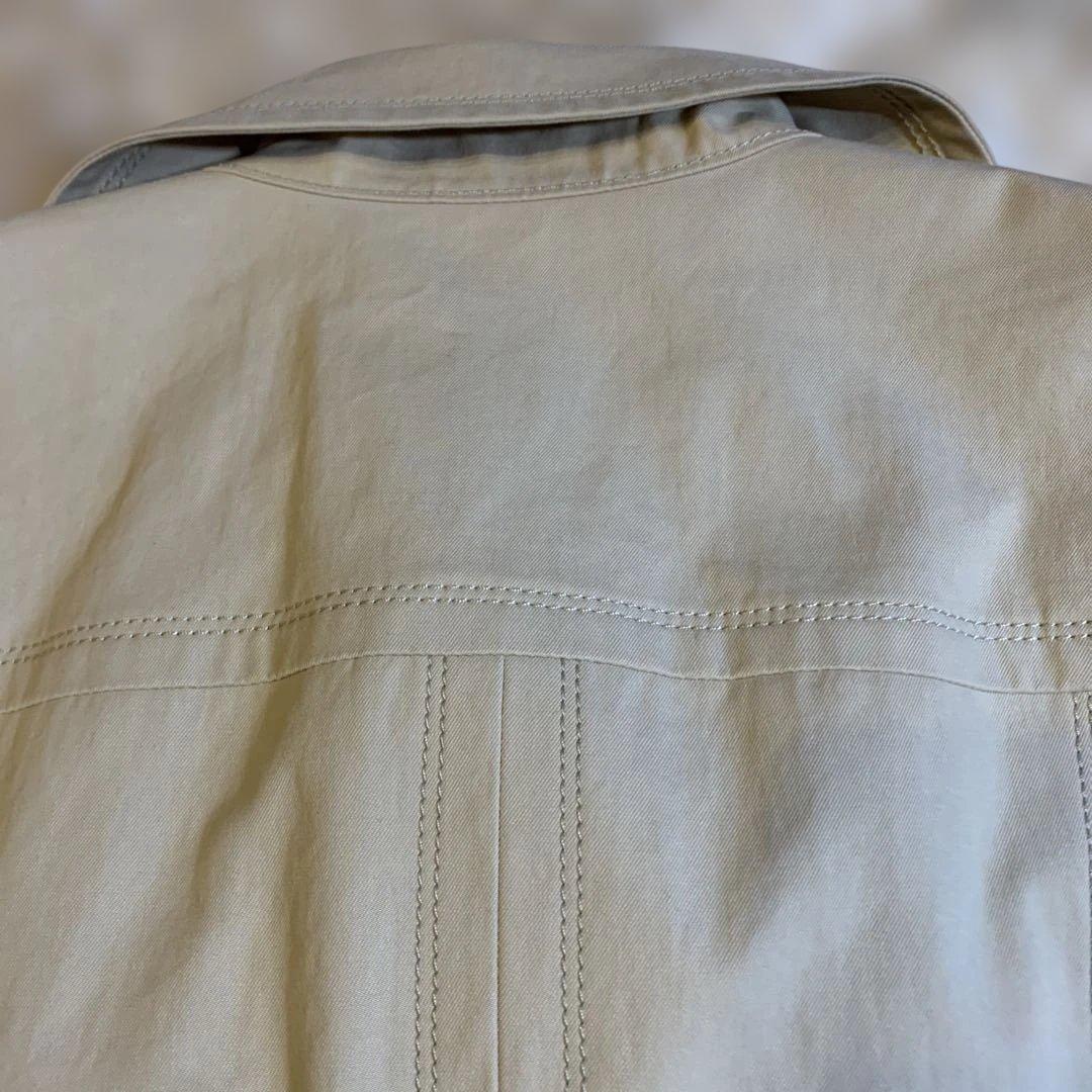 ☆バーバリーブルーレーベル トレンチコートノバチェック ミドル丈 ショート38