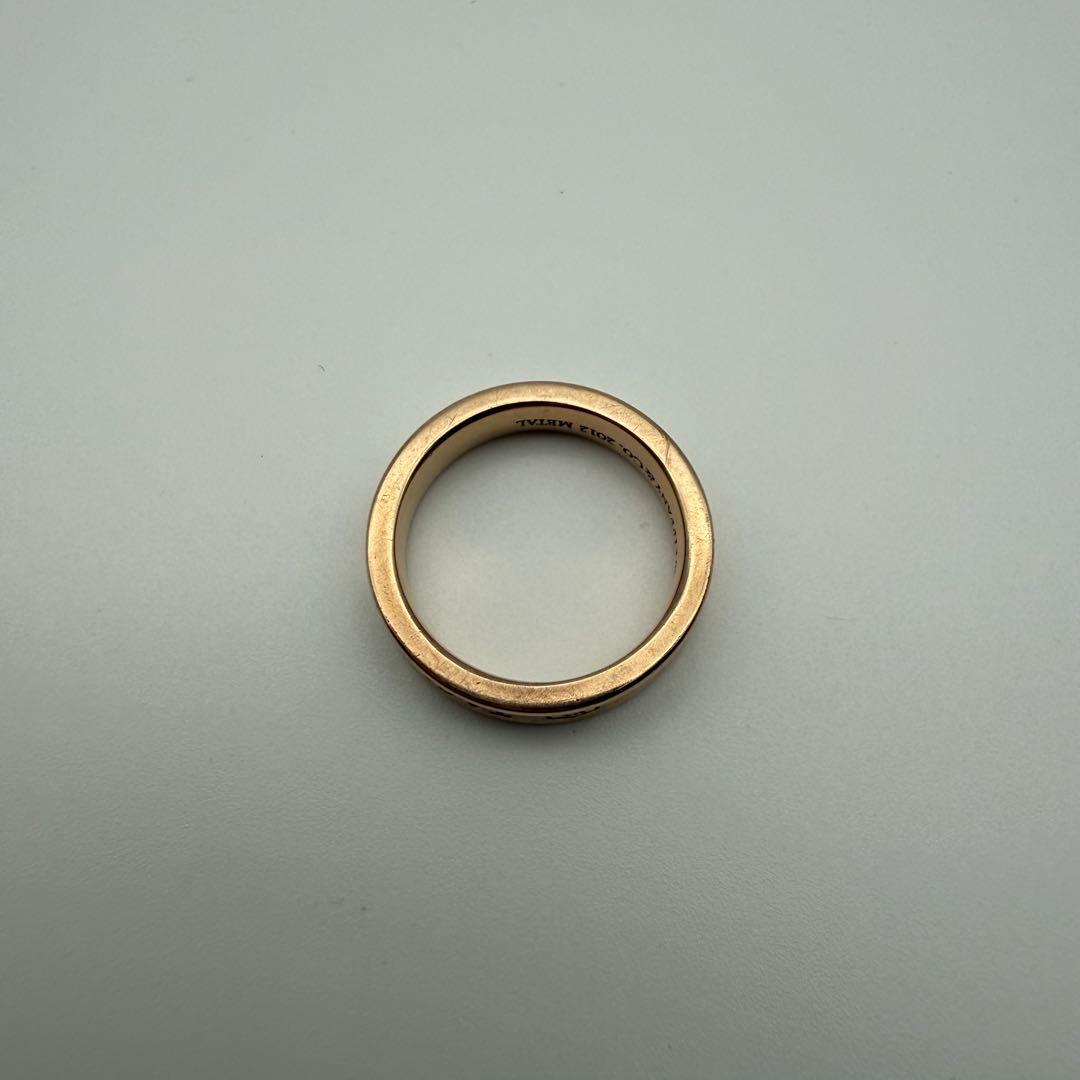 ティファニー 1837 ナロー リング メタル ゴールド　ブランド　指輪　ロゴ