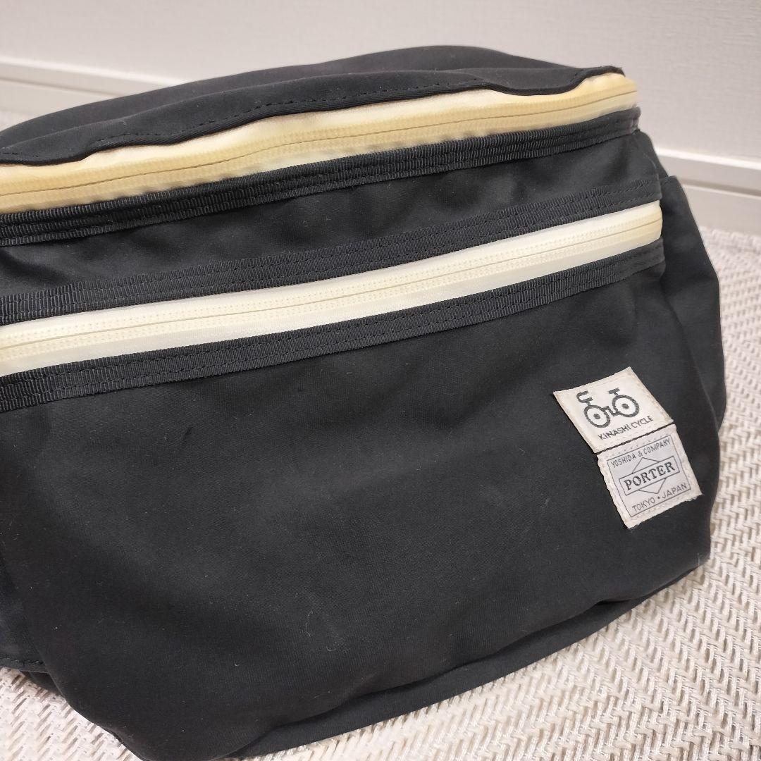 PORTERポーター ボディバッグ ウエストポーチ 木梨サイクル コラボ