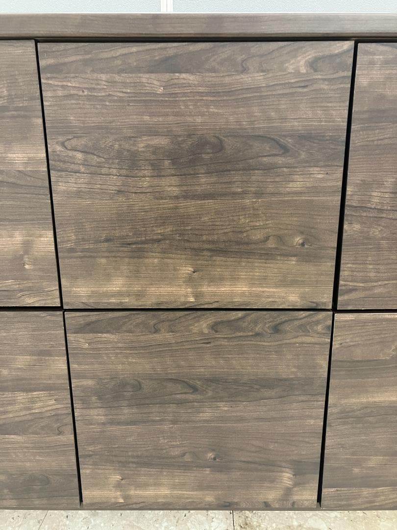 LOWYA サイドボード キャビネット ブラウン