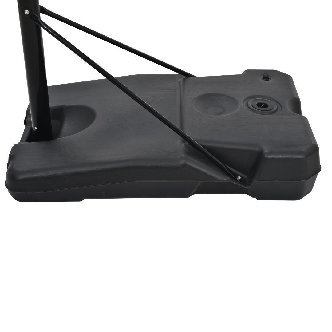 バスケットゴールハンドルを回すだけの簡単高さ調節公式バス対応230-305cm