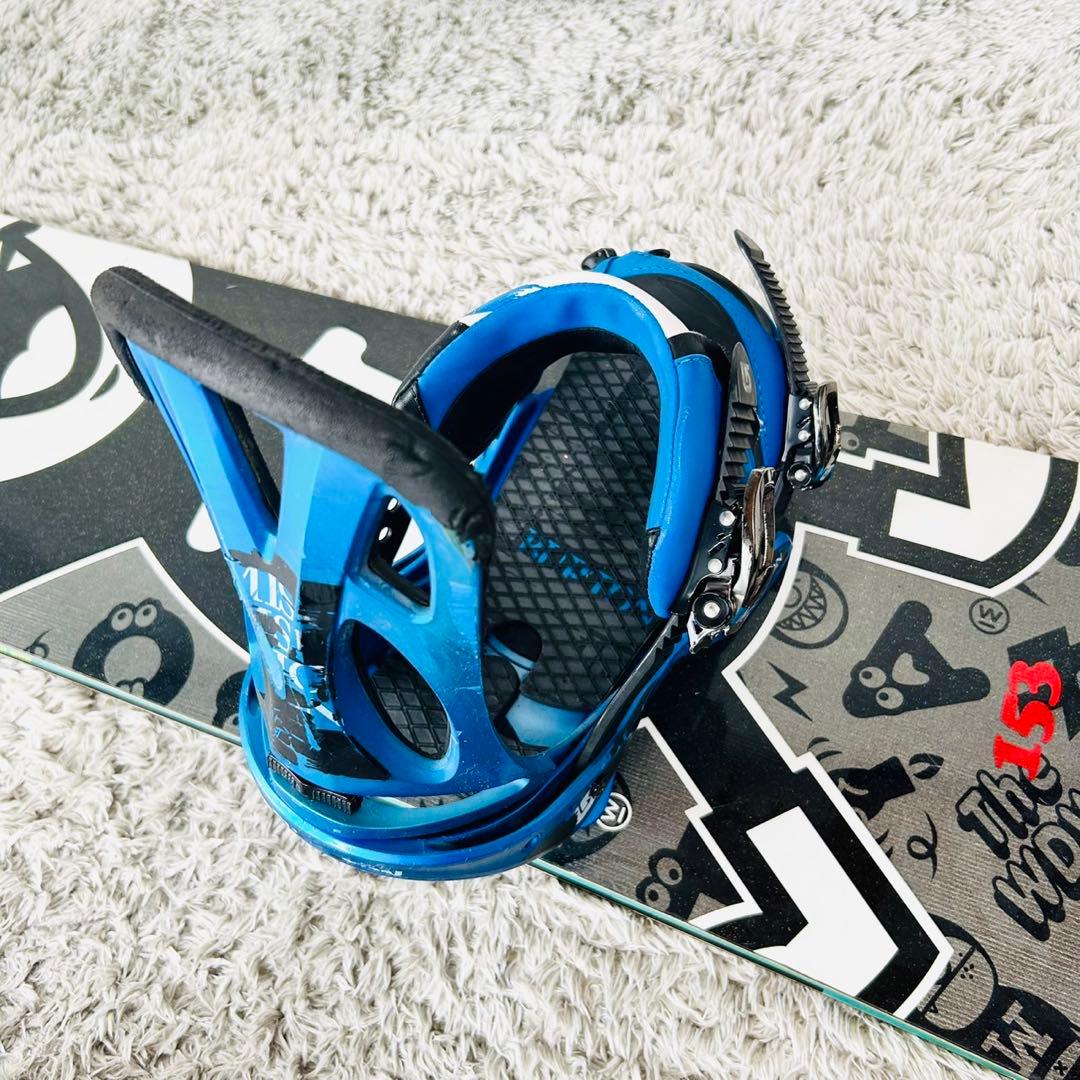 サロモン POPSTAR バートン スノーボード セット 153cm 初心者