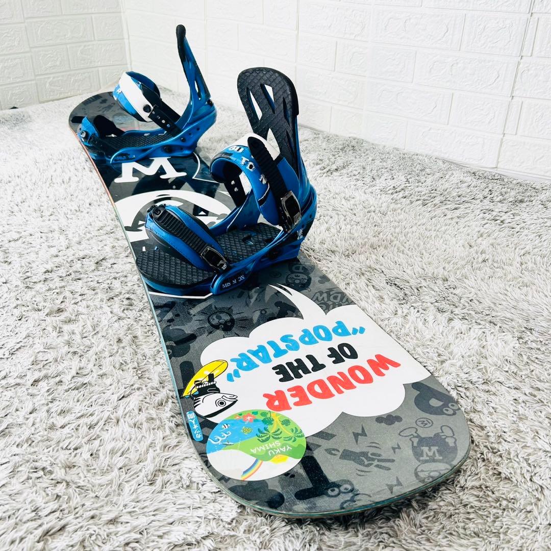 サロモン POPSTAR バートン スノーボード セット 153cm 初心者