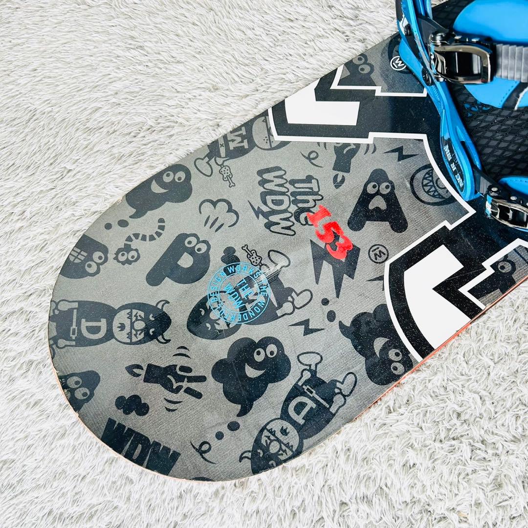 サロモン POPSTAR バートン スノーボード セット 153cm 初心者