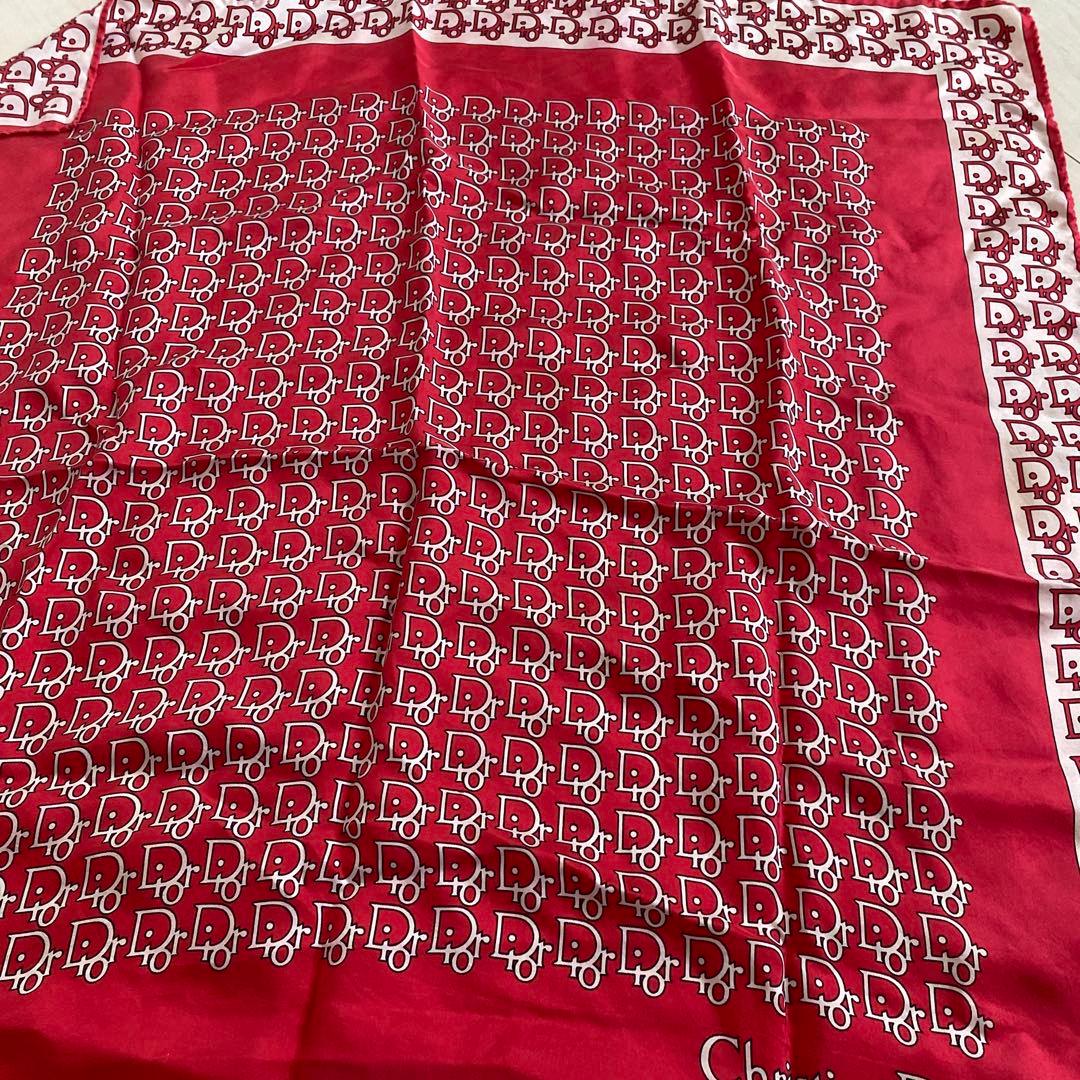 Christian Dior ロゴパターン スカーフ